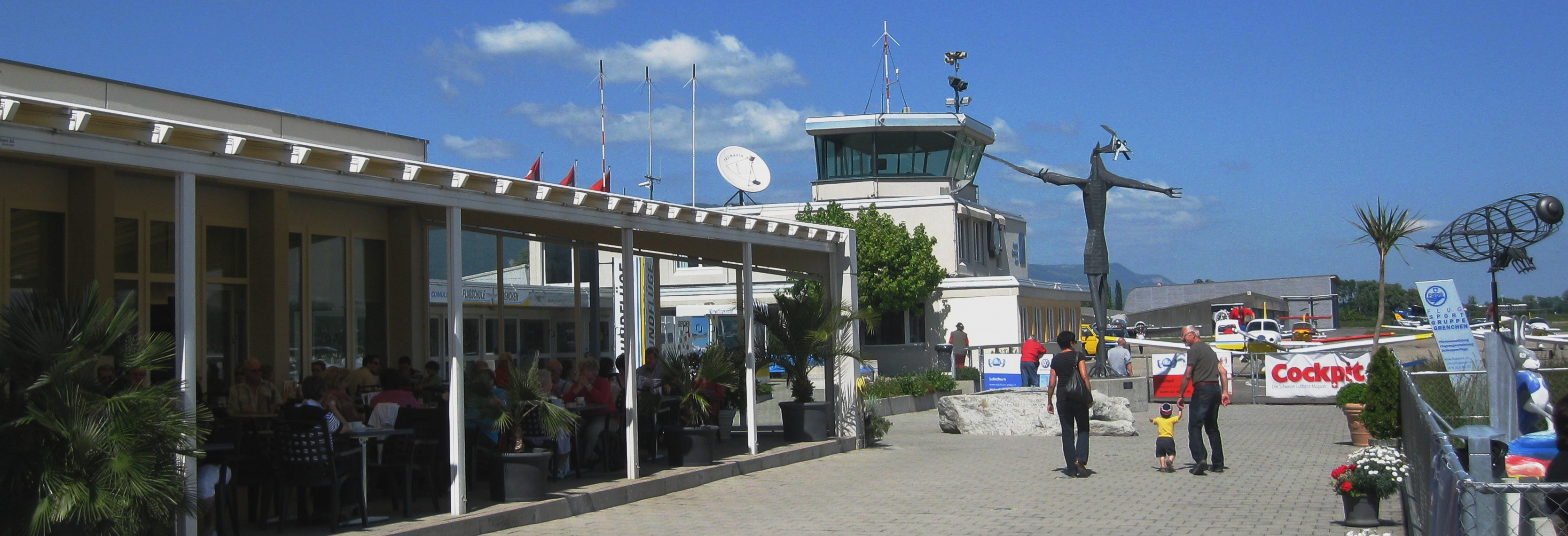 foto flughafen grenchen