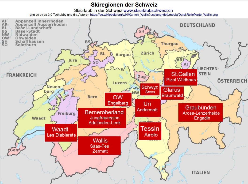 skikarte schweiz