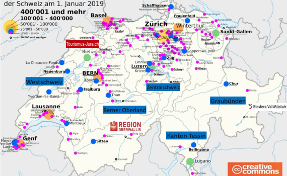 karte schweizer städte