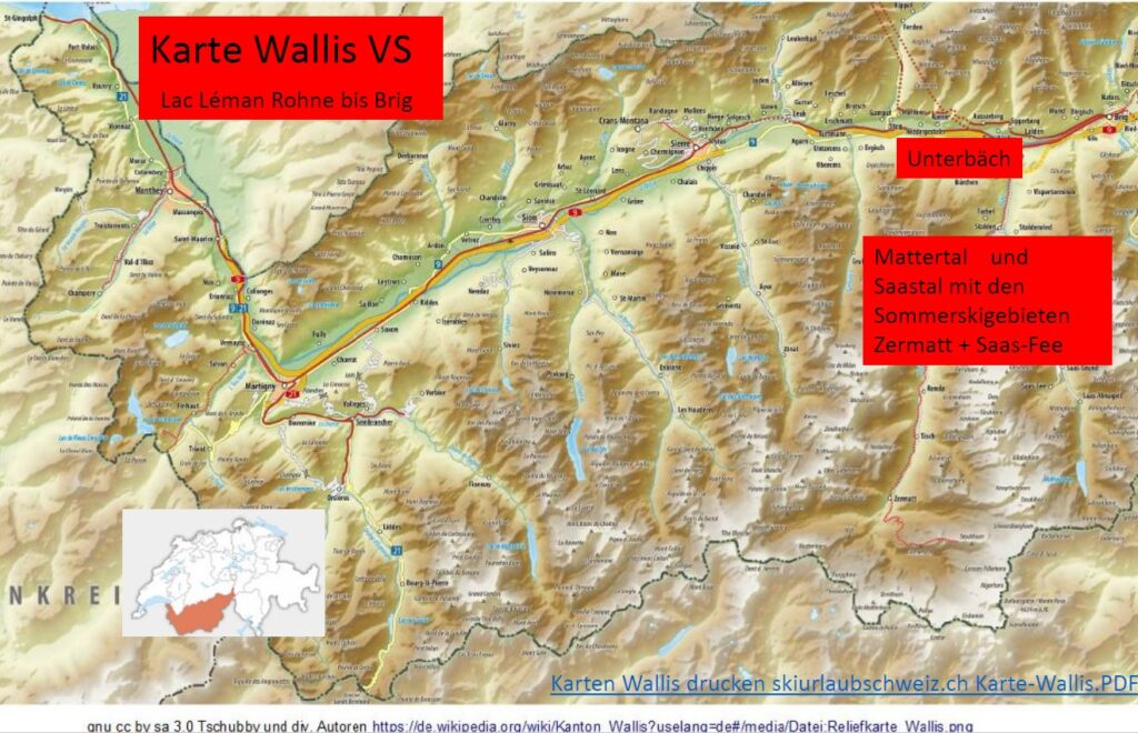 ferienwohnung wallis mieten