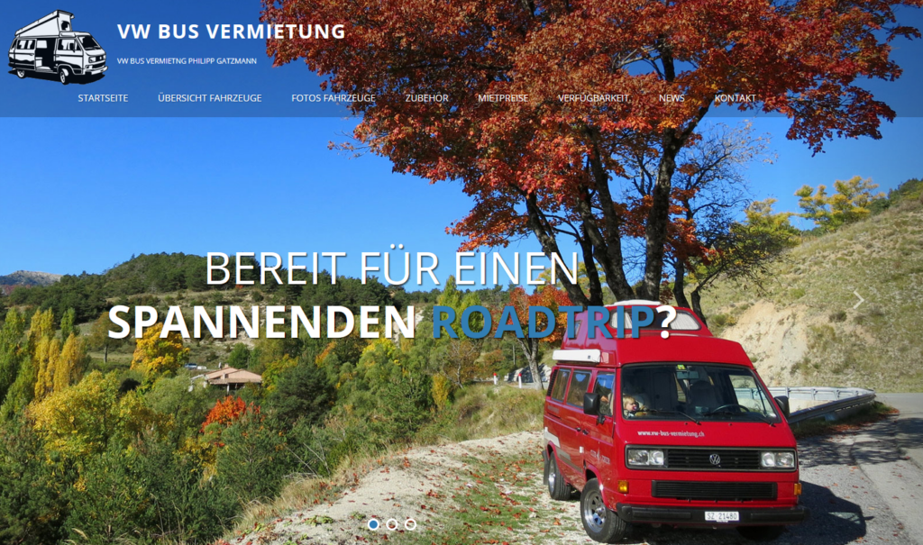 alten vw bus mieten